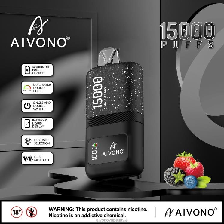Aivono Puffs - Aivono AIM magic 15 000 jaukta oga 4V8XV67